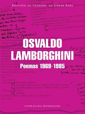 cover image of Poemas 1969-1985
